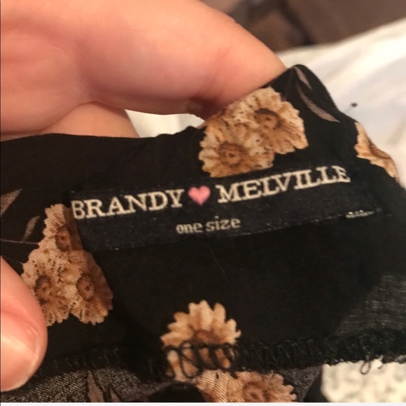 SALE Brandy Melville Lynette Sunflower Dress - Picture 3 of 8